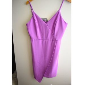 Magenta cocktail dress